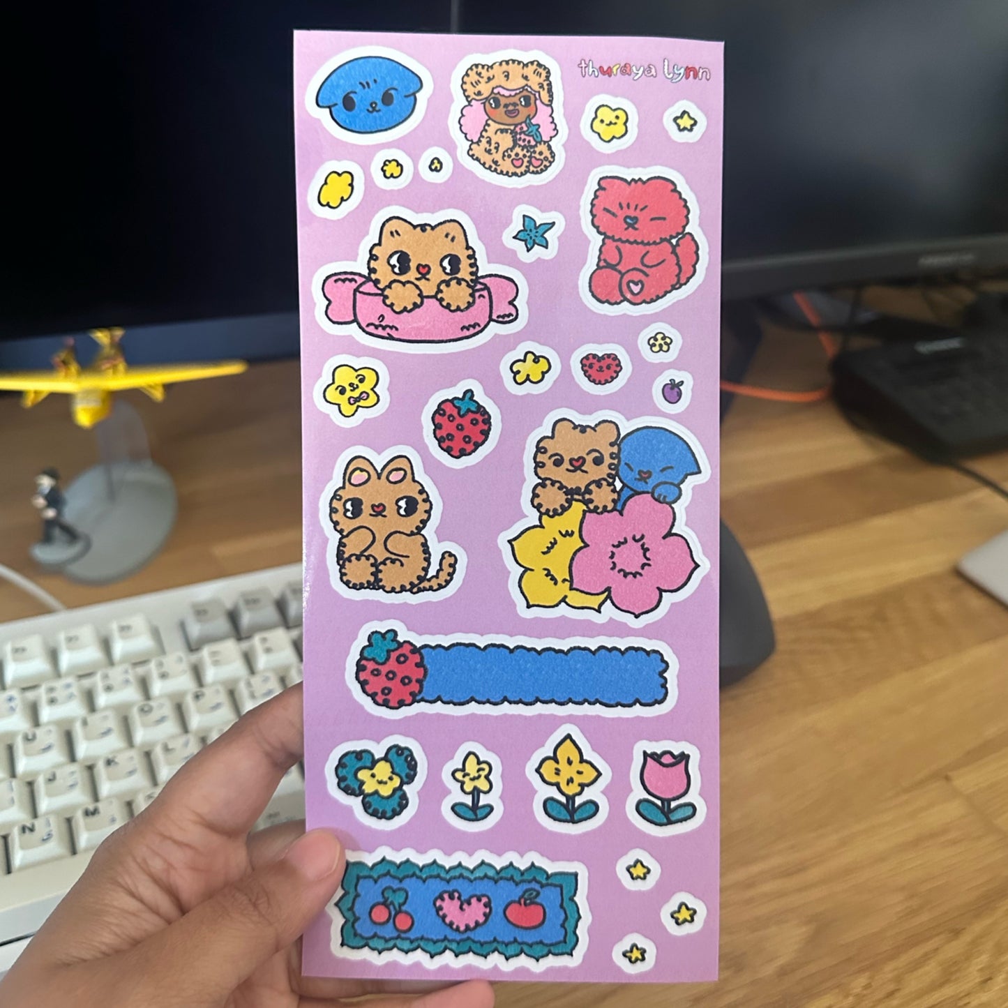 Sticker Sheet: “Cute Friends”