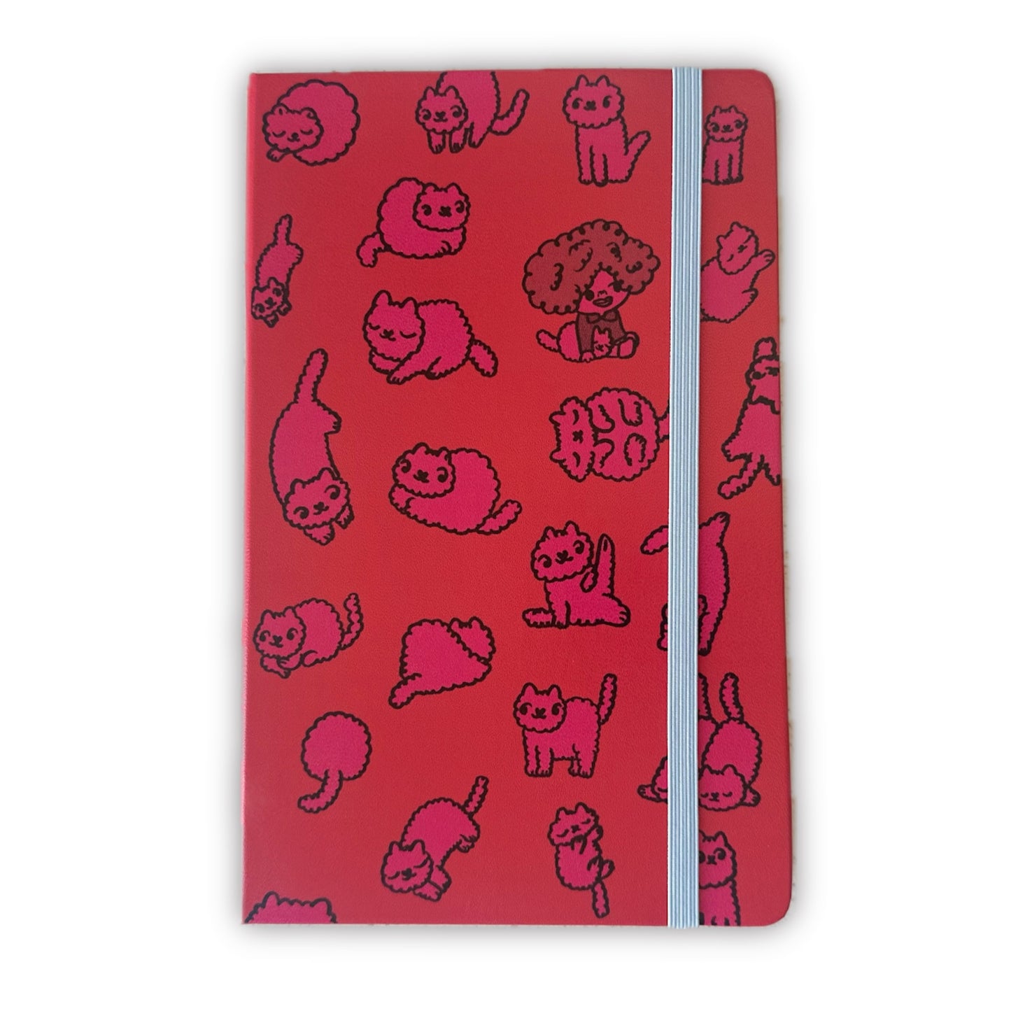 دفتر: قطط حمراء وفتاة