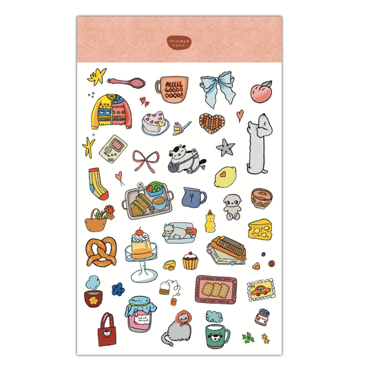 Sticker Sheet - Journal Brunch